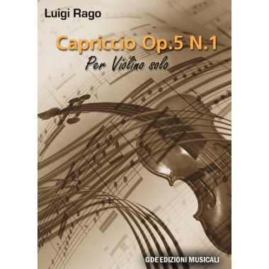 Capriccio op. 5 n.1 (per Violino solo) PDF